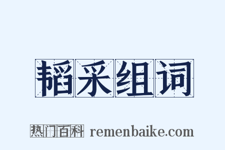 韬采组词是什么意思的图片